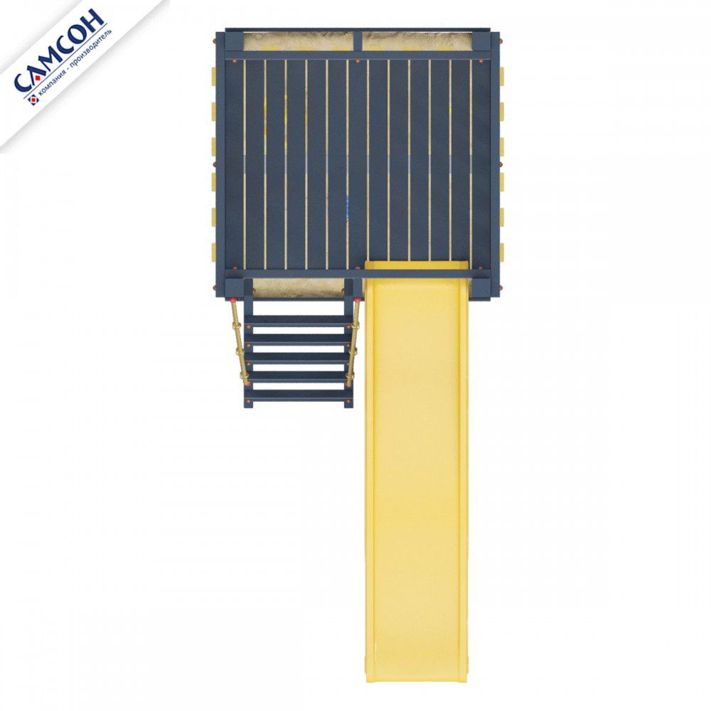 Детская деревянная игровая площадка Самсон Сибирика Мини (Indigo-Ochre)